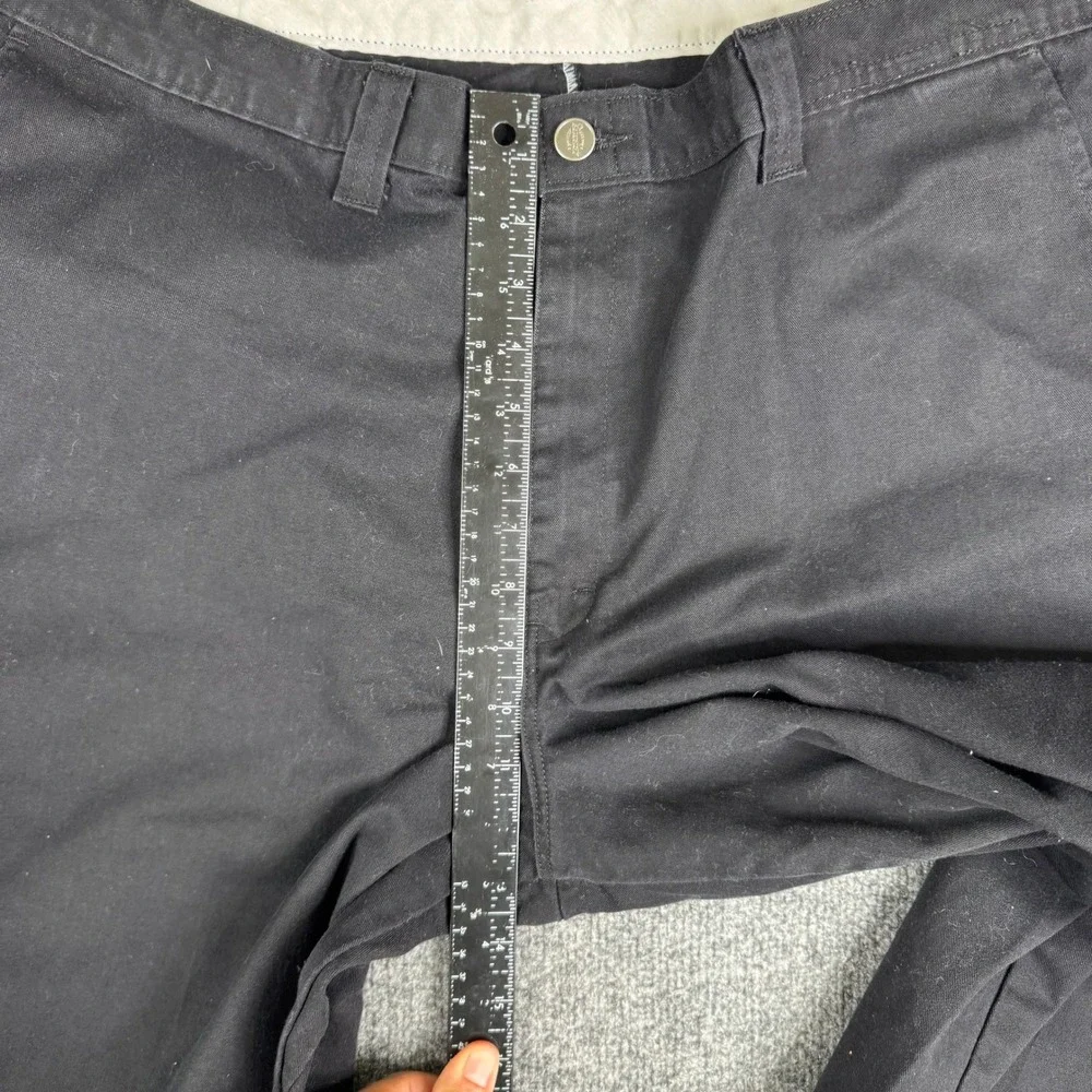Dickies Pants Mens Size 40x30 Black Straight Leg Durable Twill Workwear Casual